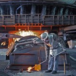 Blast Furnace in use